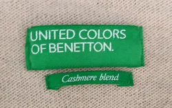 United Colors of Benetton Kinderpullover lachs Gr. XS - Bild 3
