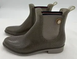 Tommy Hilfiger - Damen Gummi Stiefelette - Gr. 39 - Bild 2