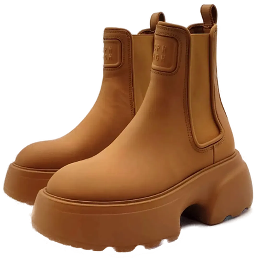 Copenhagen Studios Chelsea Boots aus Leder caramel Gr. 36 - Bild 1