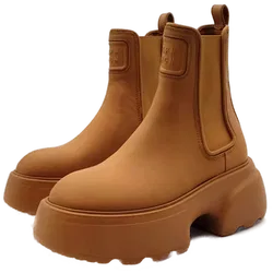 Copenhagen Studios Chelsea Boots aus Leder caramel Gr. 36 - Bild 1