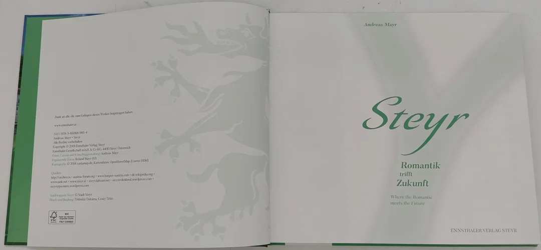 Buch Steyr "Romantik trifft Zukunft" von Andreas Mayr  – Bild 3