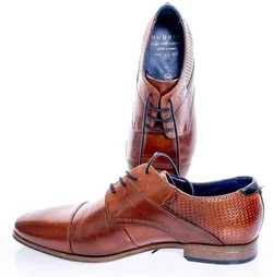 Schuhe Bugatti Schnürer Braun, Neuwertig! 42 - Bild 4