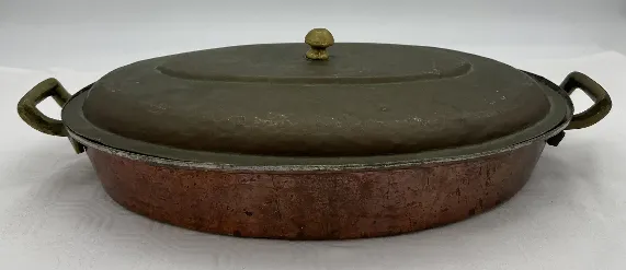 Vintage Kupferpfanne mit Deckel - Bild 4