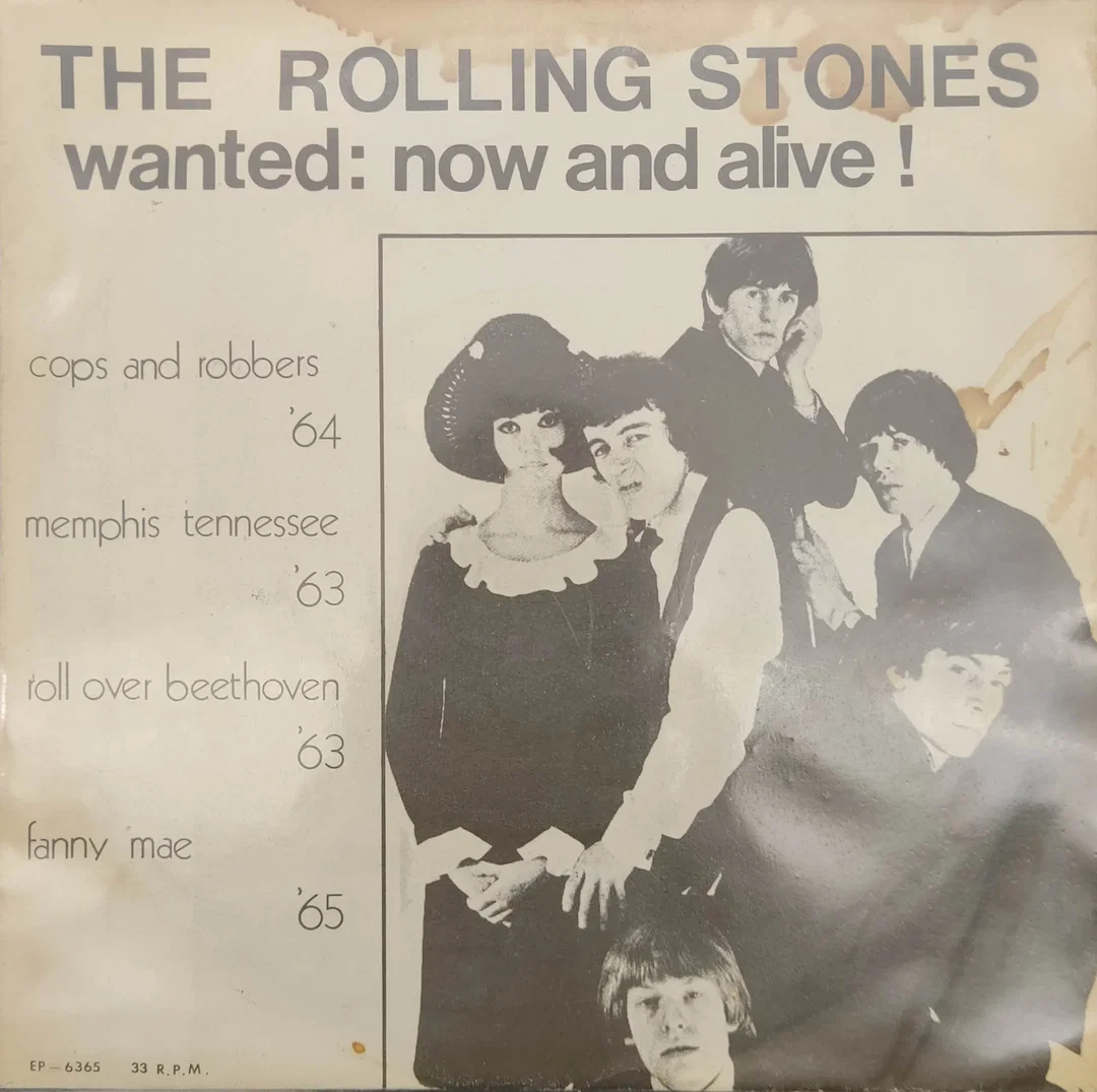 Single Vinyl The Rolling Stones "Wanted: Now And Alive!"  – Bild 2