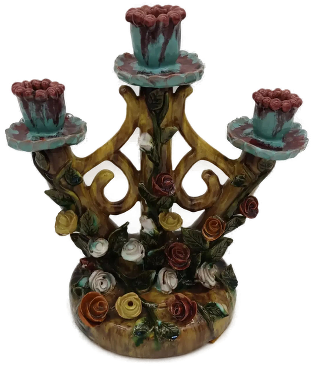 50er Jahre Vintage-Kerzenständer - Bild 1