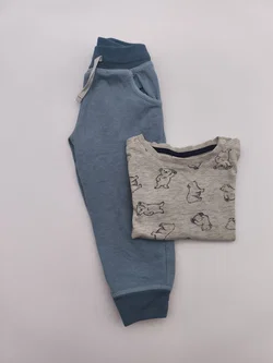 2 tlg. Set, Langarm Shirt und Hose, Gr. 86/92, Junge