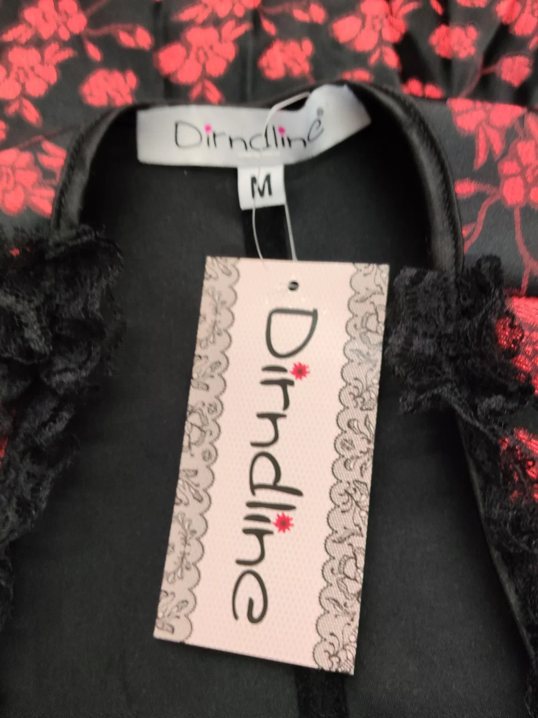Minikleid Sonstige Geblümt, Gr.38 | Trachten-Charme – Bild 4
