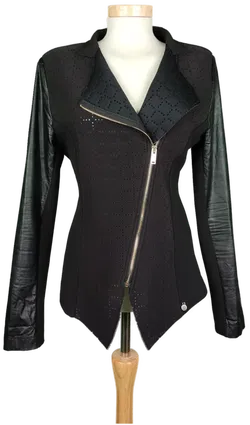 Rinascimento Damen Jacke in Lederoptik schwarz - L/40 - Bild 1