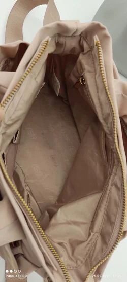 Skechers Schultertasche Beige Kunstleder | Leichter Klassiker - Bild 9