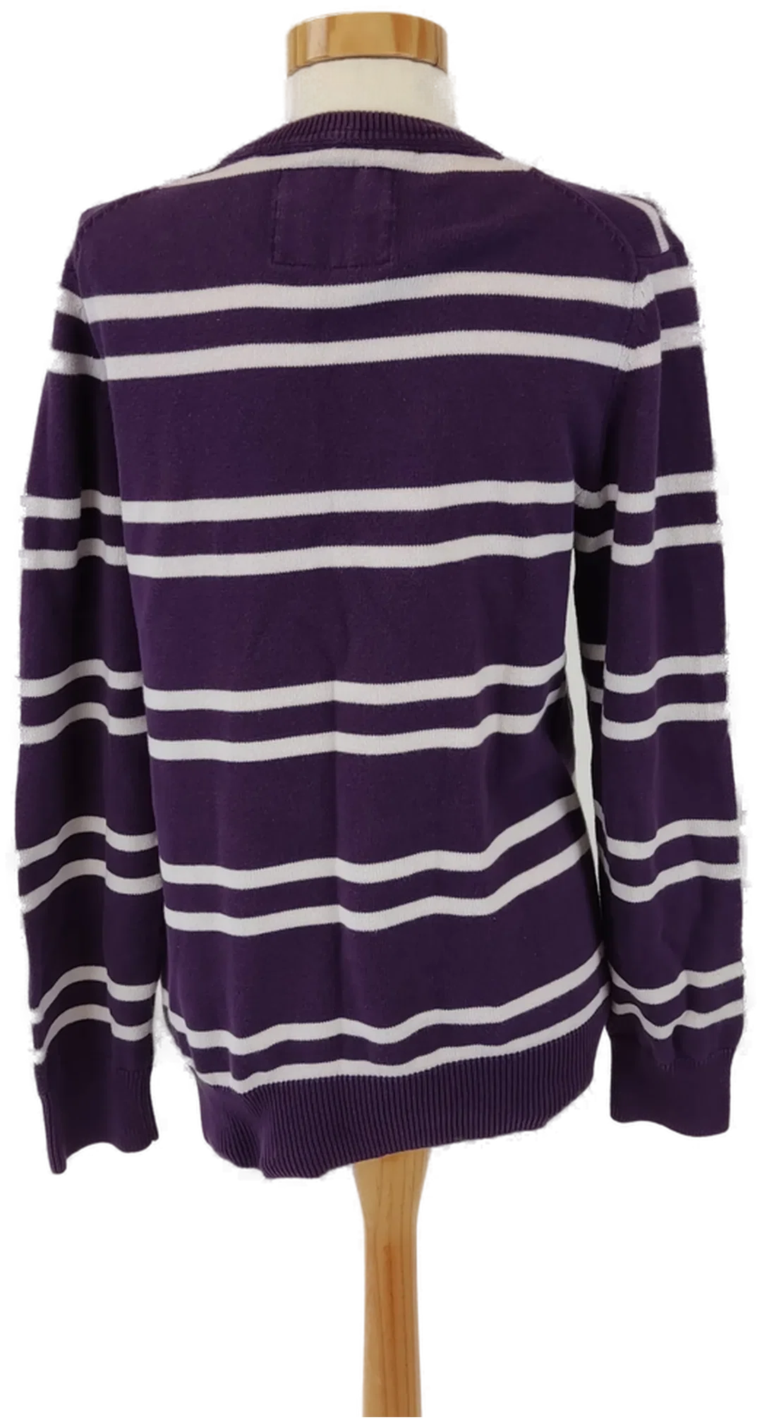 H&M Damen Pullover gestreift violett - Gr. 36 – Bild 3
