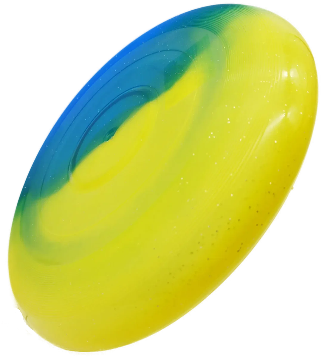 Adriatic Frisbee mit Farbverlauf - Glitzer / Made in Italy - Bild 1