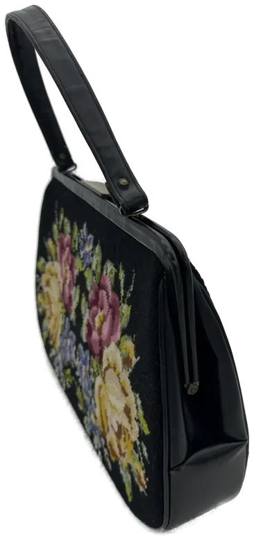 Vintage-Gobelin Handtasche- aus den 1950er Jahren – Bild 2