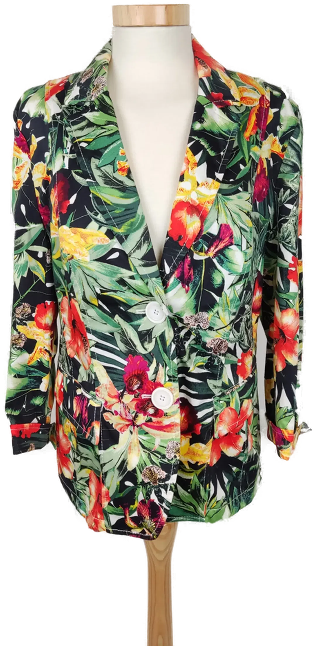 Gerry Weber Damen Blazer Sakko buntes florales Muster - M/40 - Bild 1