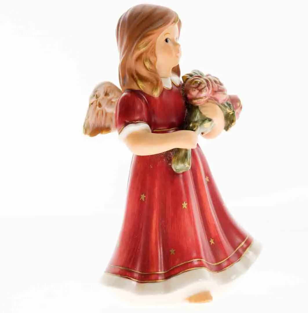Goebel Annual Angel 2002 „A Rose is Blooming“, H ca. 14 cm Engel – Bild 4