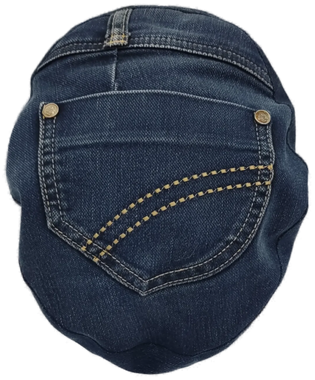 Damen Jeansmütze mit Innenfutter - Durchmesser 22cm – Bild 3