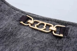 Moncler Kostüm aus edlem Mohair-Mix – Luxuriöser Zweiteiler in Grau – Vorschau 4