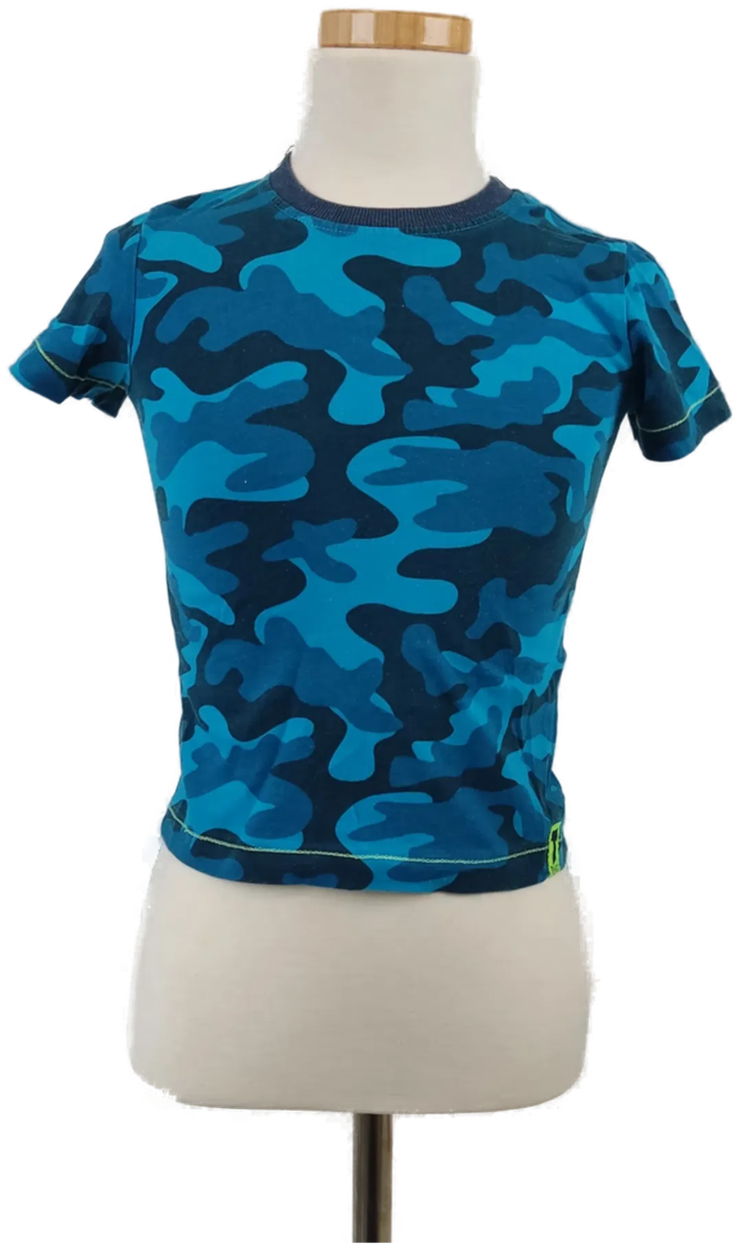 Kids Kinderkurzarm T-Shirt Camouflage - 98-104  - Bild 1