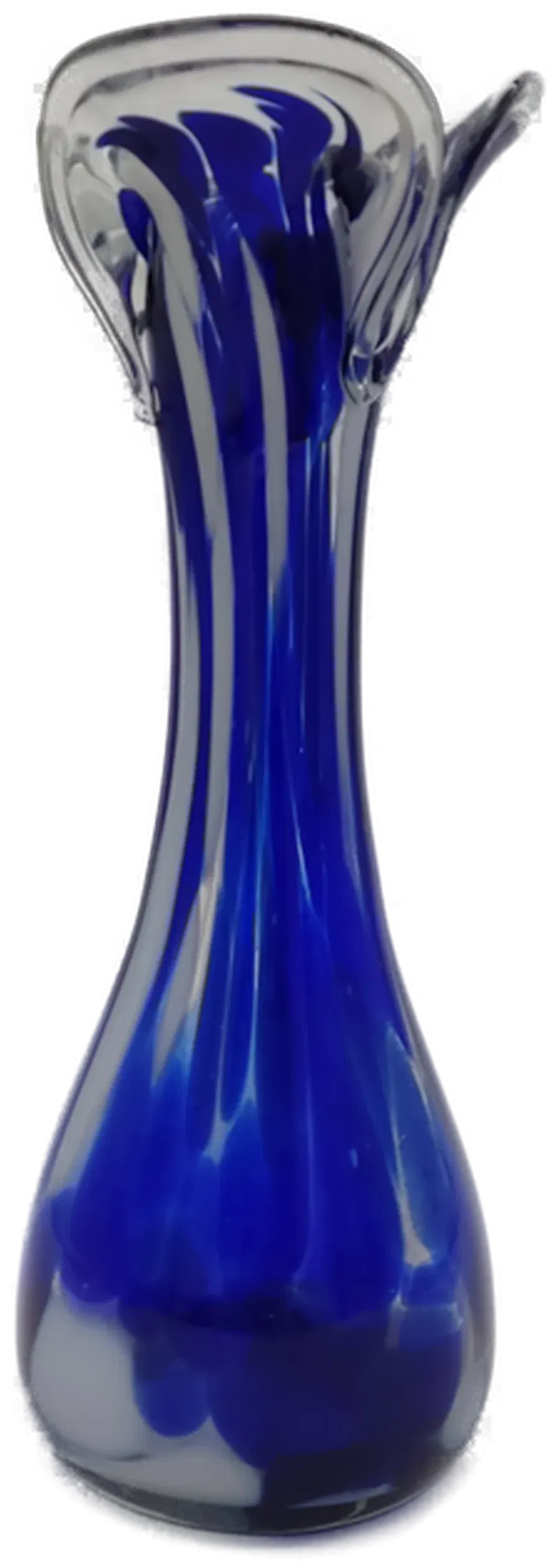 Muranoglas Vase Blau | Venezianischer Schatz - Bild 1