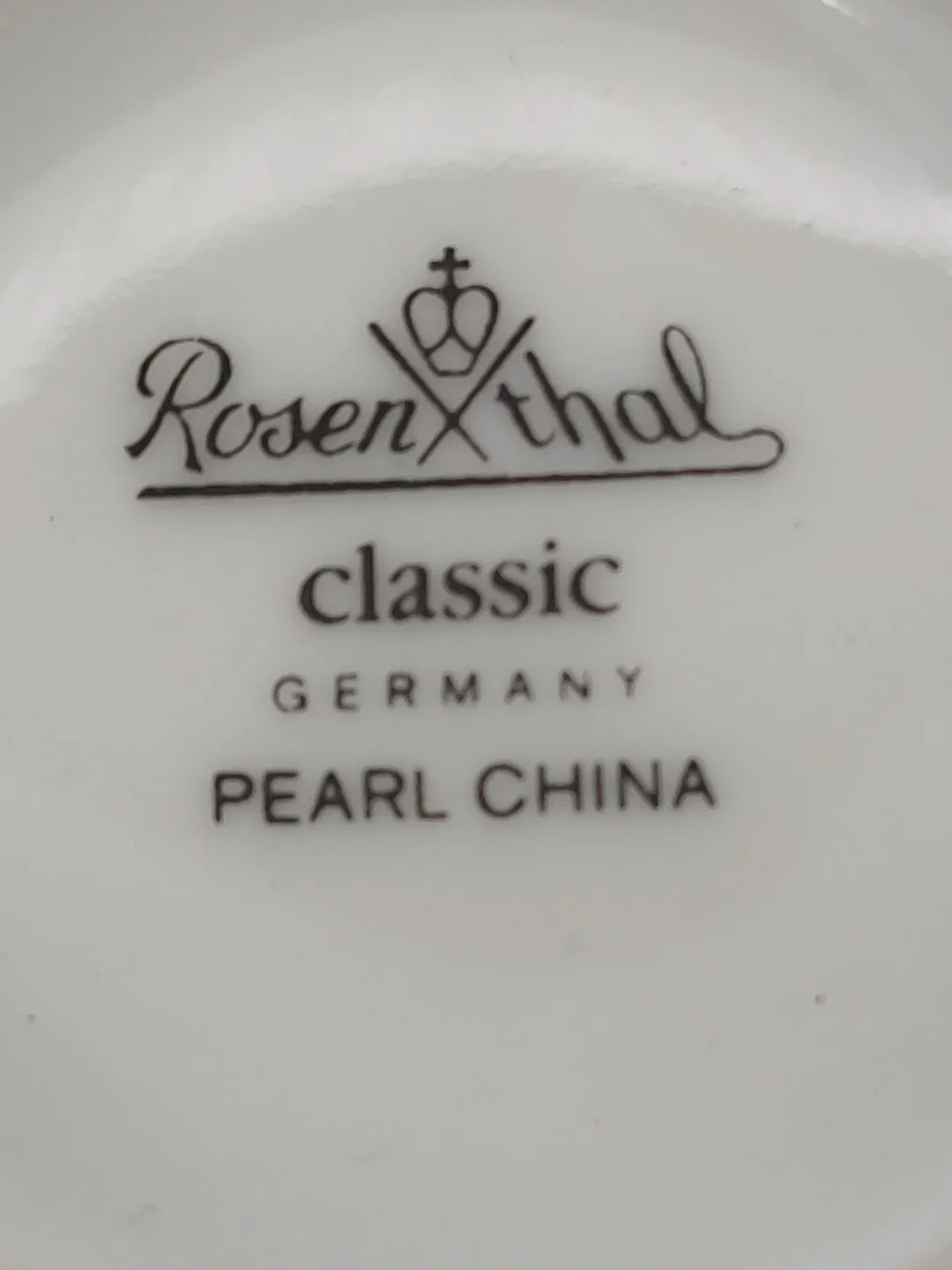 Rosenthal classic pearl china Eierbecher Set (3 Stück) Vintage – Bild 2