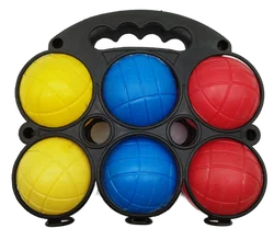 Buntes Boccia-Kugel SET - 6 Stück - Bild 3