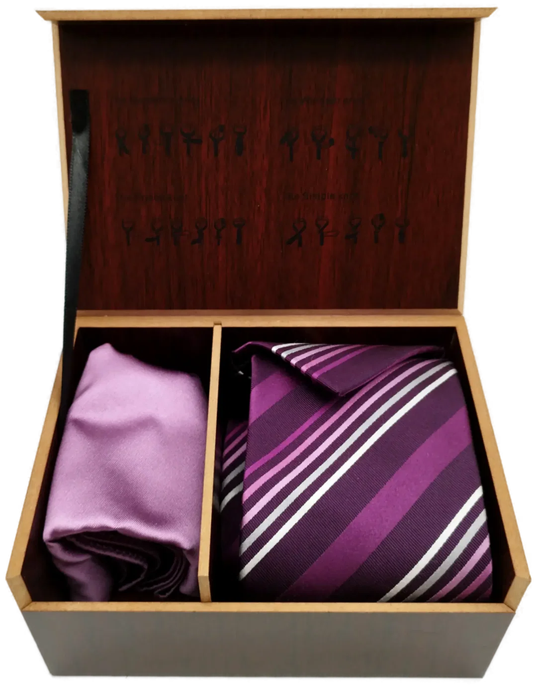 J. Ploenes Tuch & Krawatte - Originalverpackt / mit 4 verschiedenen Knoten - Bild 1