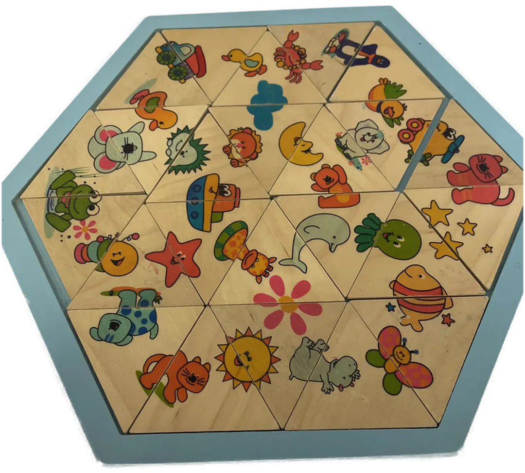 Holzpuzzle - 24-teilig - Bild 1