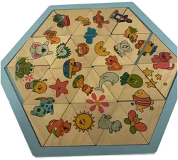 Holzpuzzle - 24-teilig - Bild 1