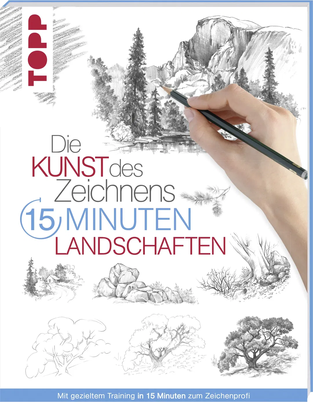 Die Kunst des Zeichnens 15 Minuten - Landschaften -  frechverlag - Bild 2