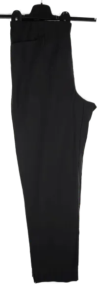 Hose 'Thea', mit Gummizugbund und Einschubtaschen, schwarz Größe 48 - Bild 2