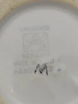 Gmundner Keramik Blaue Tupfen Milchkännchen  - Bild 3