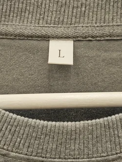 Damen Pullover mit Leopardenkopf, grau - Gr. L – Vorschau 3