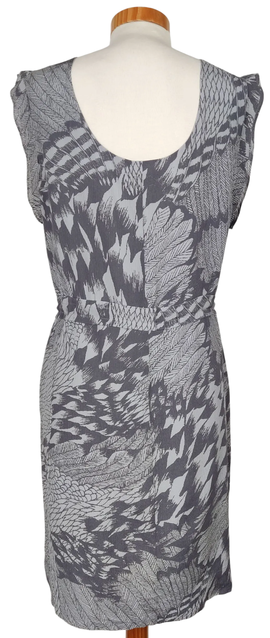BANANA REPUBLIC Damen Midikleid, grau - Gr. M  – Bild 2