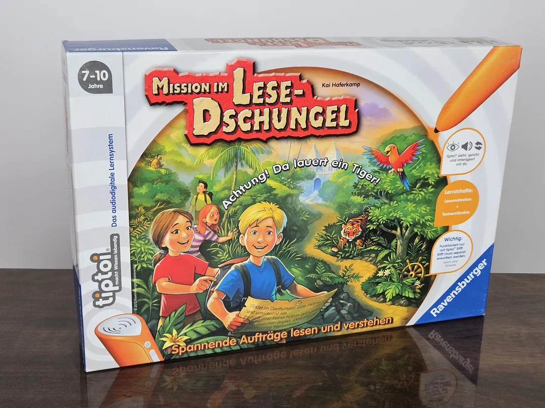 tiptoi® Mission im Lese-Dschungel - Lernspiel - Ravensburger  - Bild 1