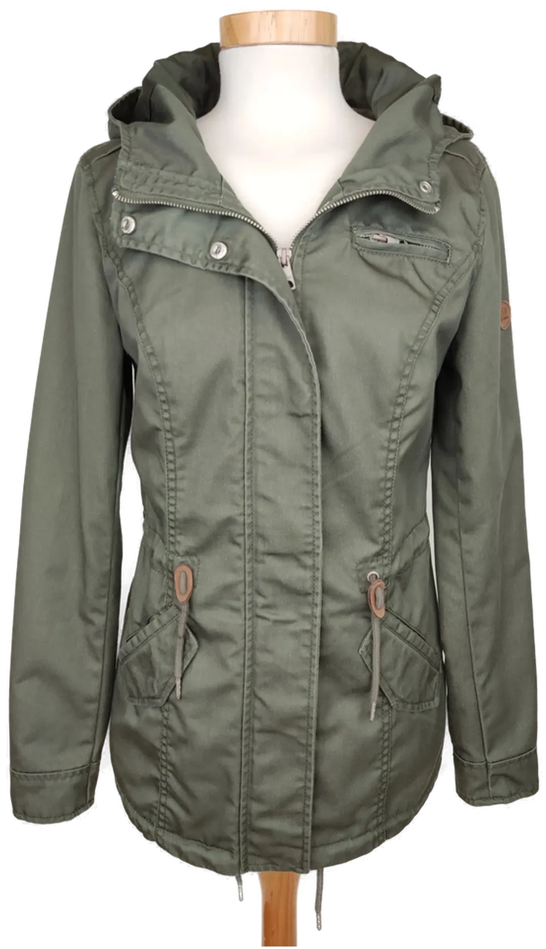 ONLY Damen Übergangsjacke army grün - XS/34 - Bild 1