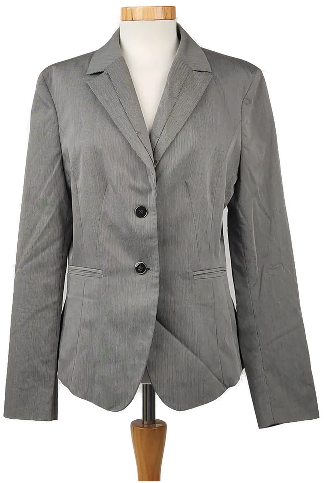 MORE & MORE Damenblazer grau Gr 40 - Bild 1