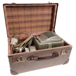 Vintage Braun Paximat Electric Diaprojektor mit 1:2,8/85 Stable Proj.-Kata - Bild 4