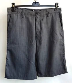 Billabong Herren Bermuda, grau kariert - Gr. W34 (EUR 50)