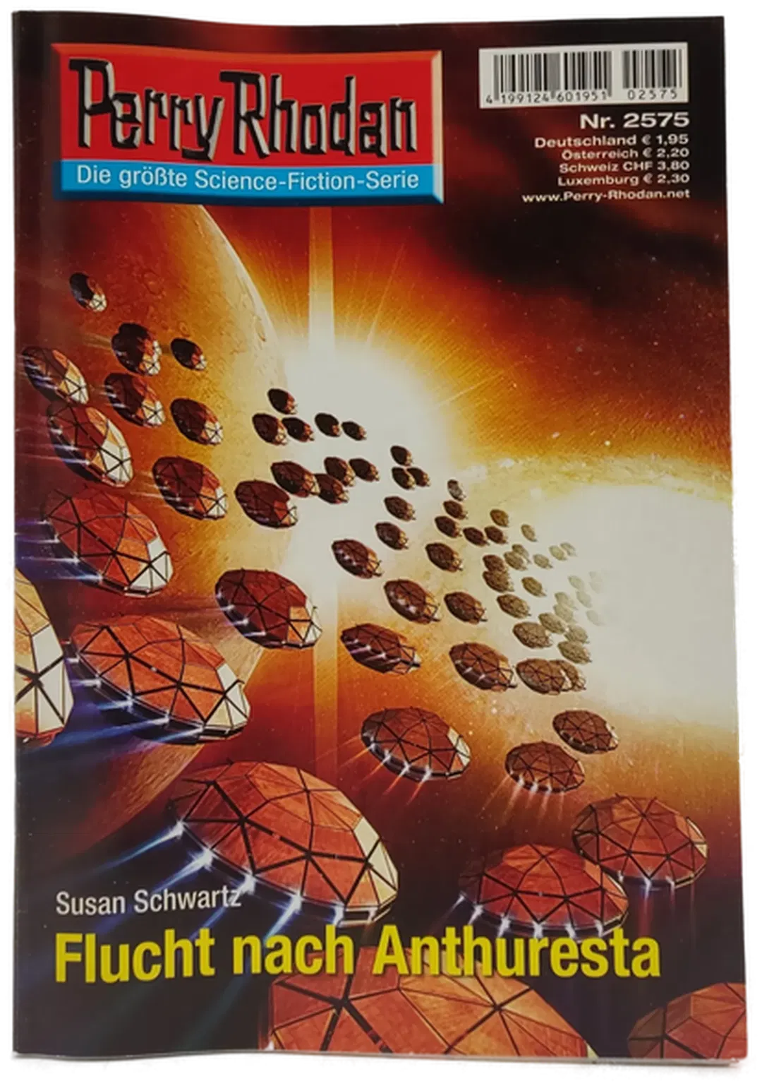 Romanheft Perry Rhodan Flucht nach Anthuresta Erstauflage Nr. 2575 - Bild 1