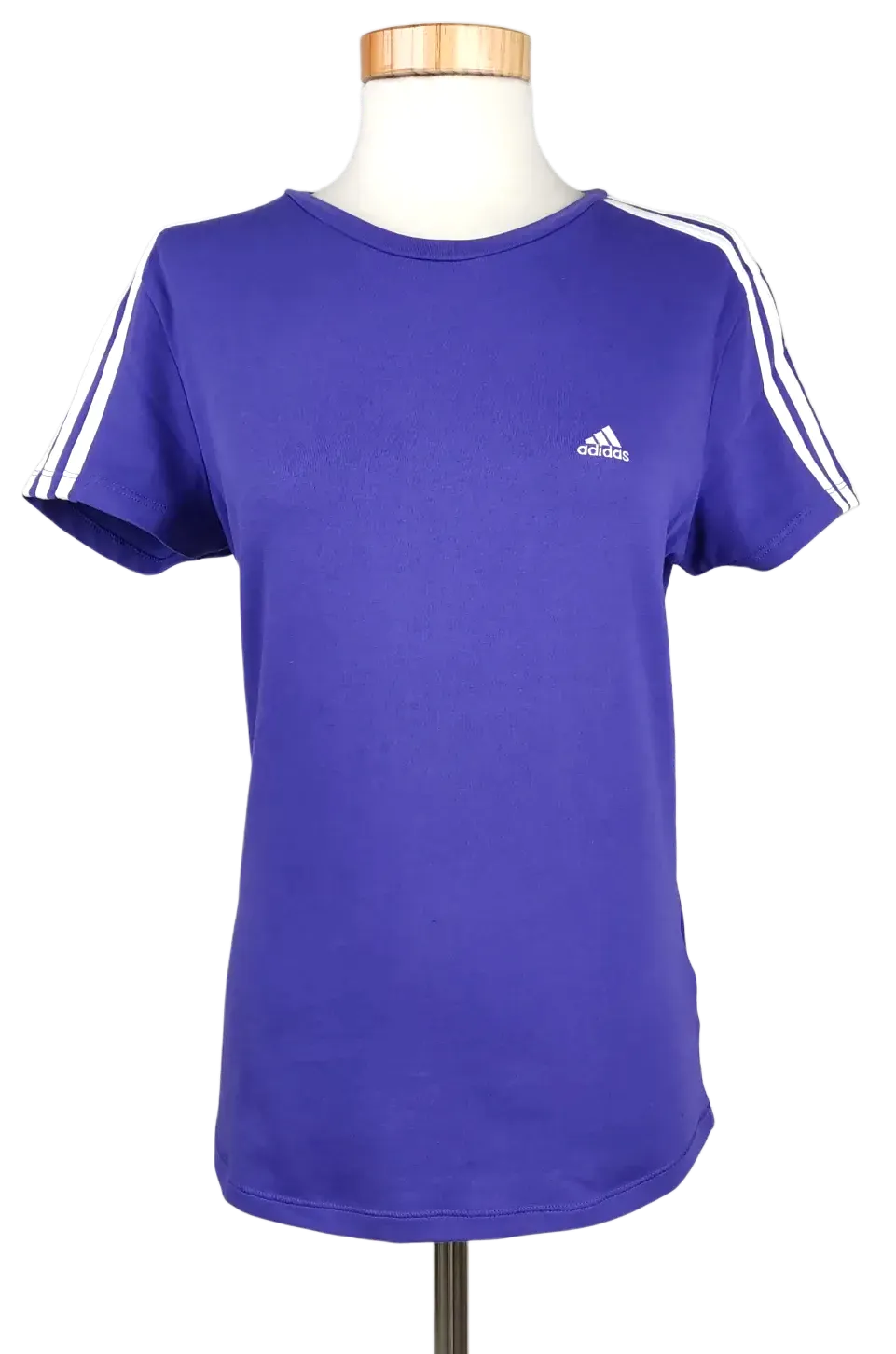 Adidas Damen T-Shirt, violett - Gr. M - Bild 1