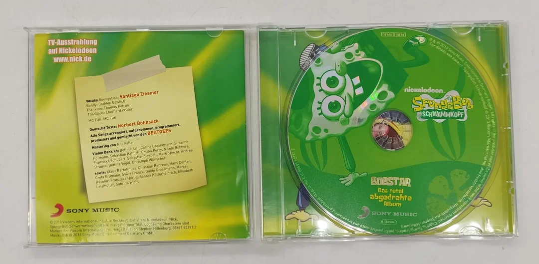 CD Spongebob Schwammkopf "Das total abgedrehte Album" Bob Star – Bild 3
