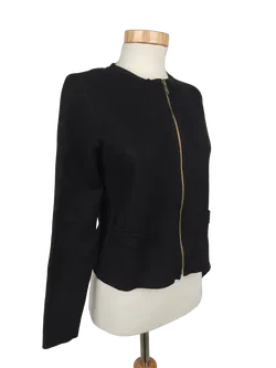 Zara Damen Strickjacke, schwarz - Gr. S - Bild 2