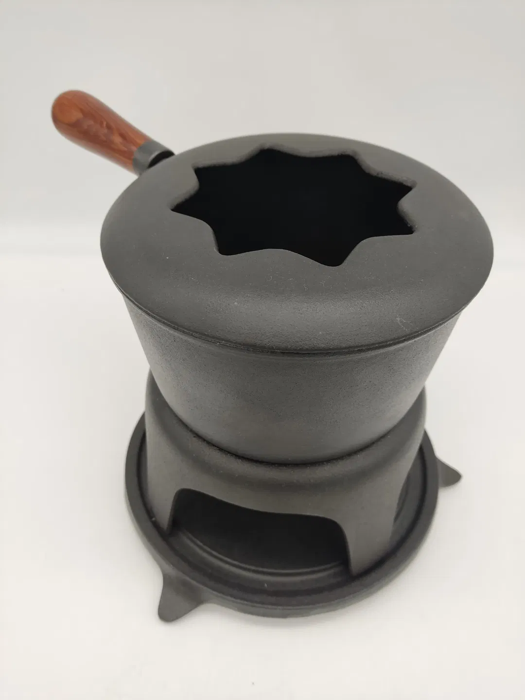 Fondue-Topf aus Gusseisen - Bild 1