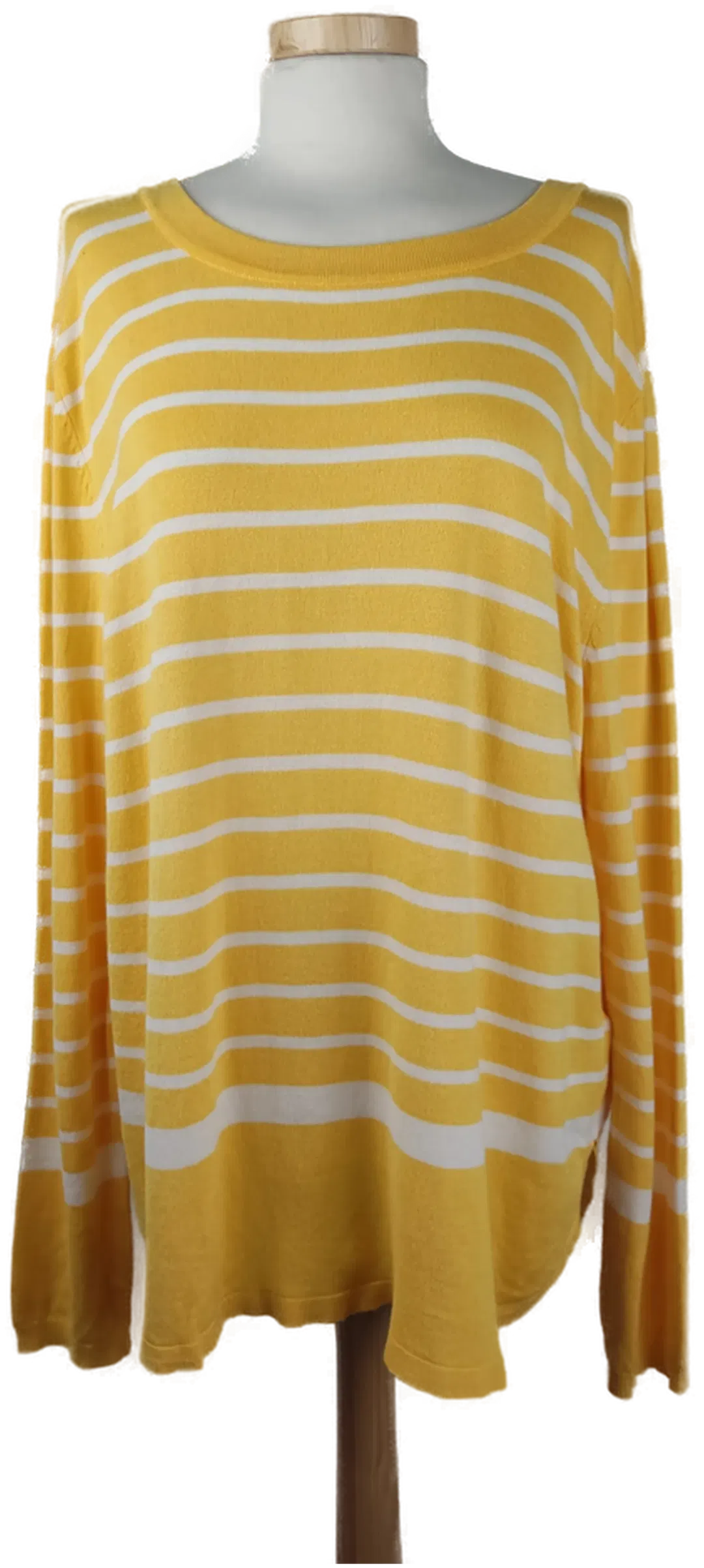 Essentials by Tchibo Damen-Pullover gelb gestreift - L/40 - Bild 4