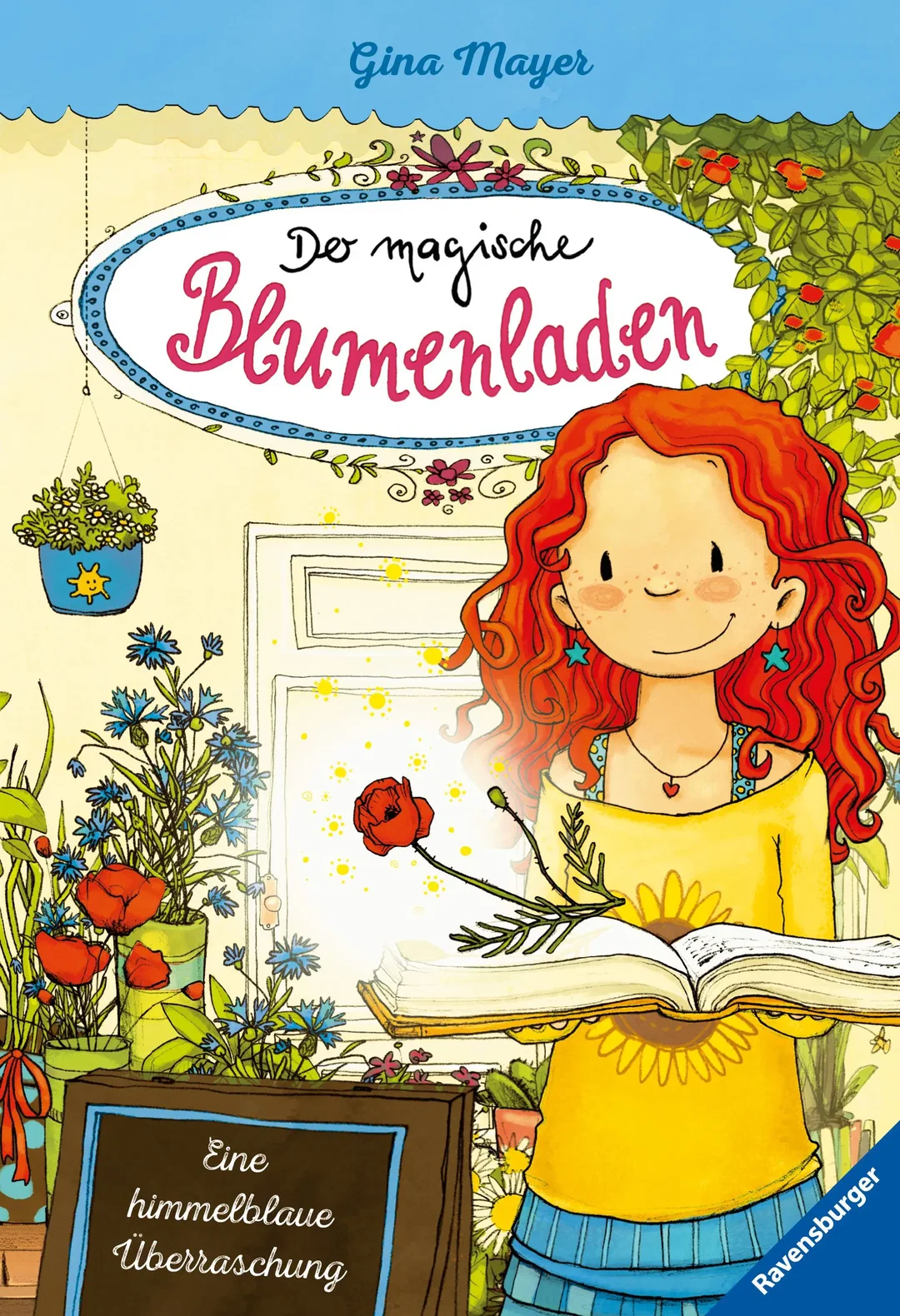 Der magische Blumenladen, Band 6 - Eine himmelblaue Überraschung - Gina Mayer – Bild 1